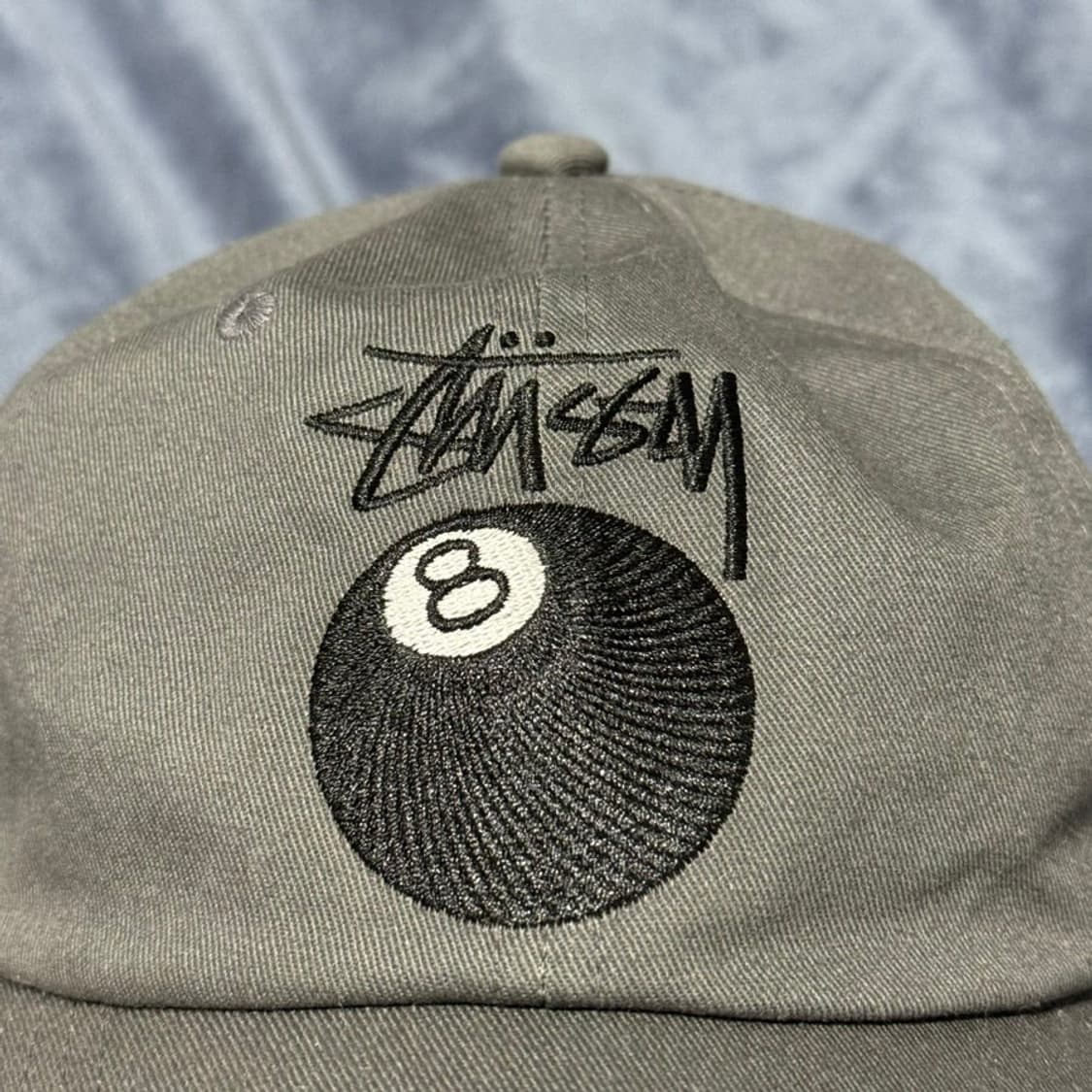 새상품 스투시 8볼 볼캡 다크그레이  상품이미지3