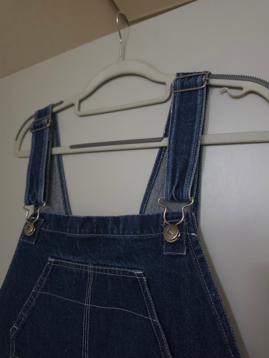 아웃도어 데님 멜빵 원피스 상품이미지3