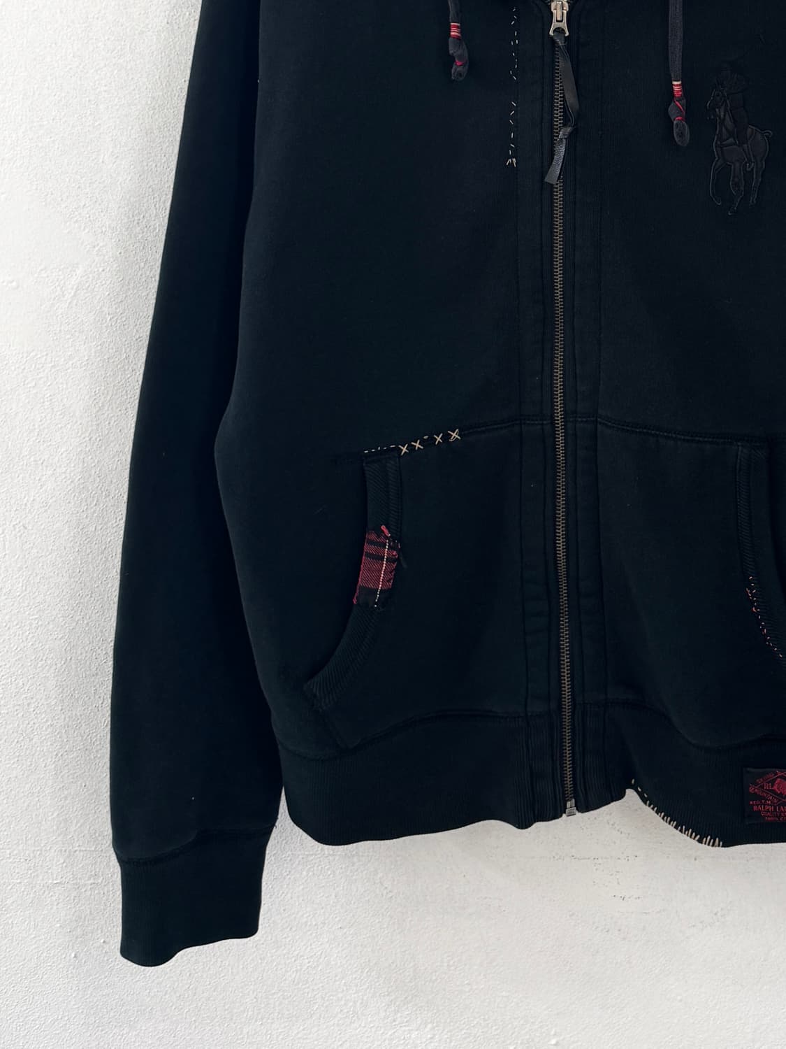 폴로 빅포니 스티치 후드집업 상품이미지4