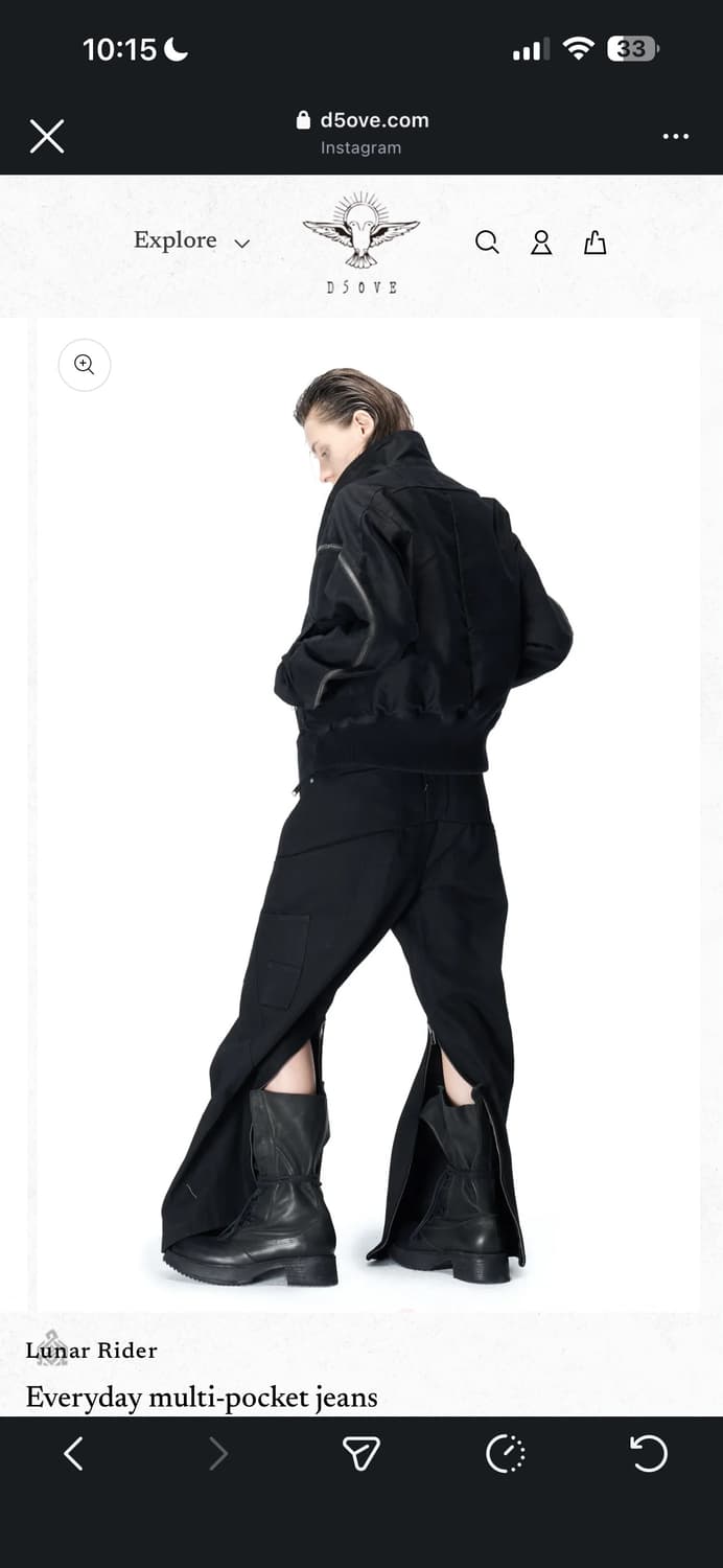 d5ove5 everyday multi-pocket jeans 상품이미지1