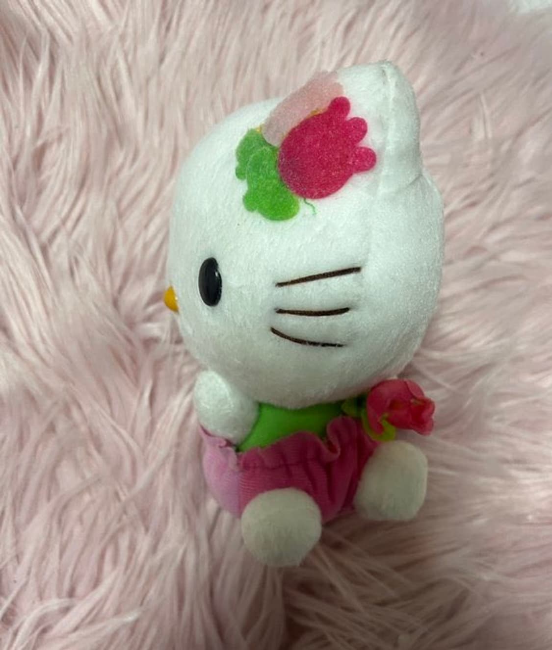 고전 빈티지 꽃 요정 산리오 플라워 키티 인형 고전키티 마스코트  상품이미지2