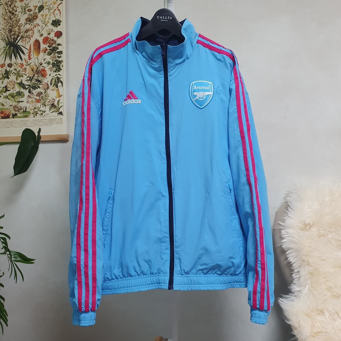 [L] 아디다스X아스날 리버시블 바람막이 자켓 상품이미지1