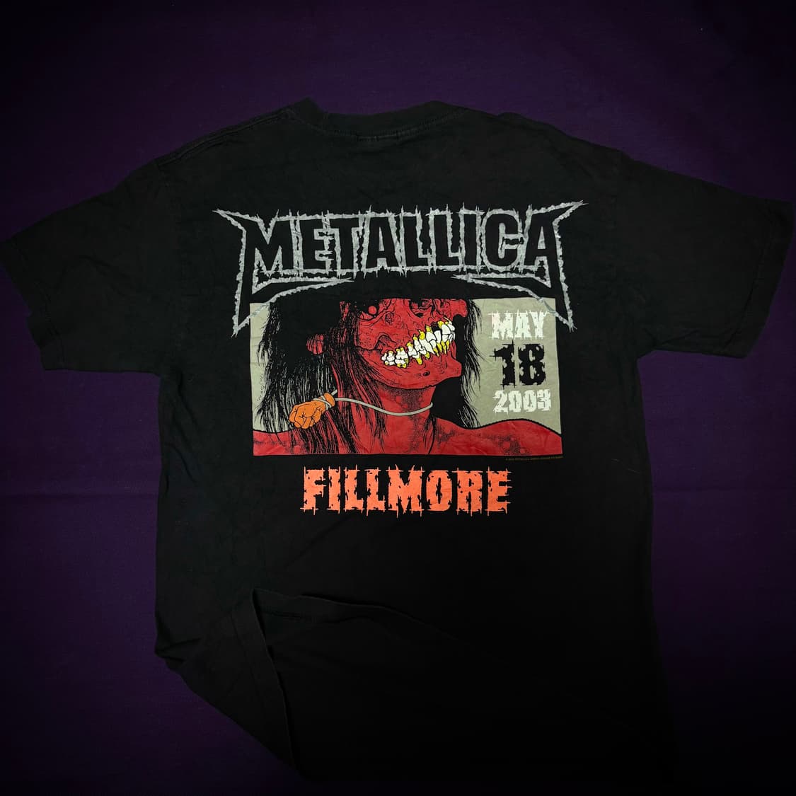00s Metallica “St. Anger” Fillmore Tee 상품이미지4