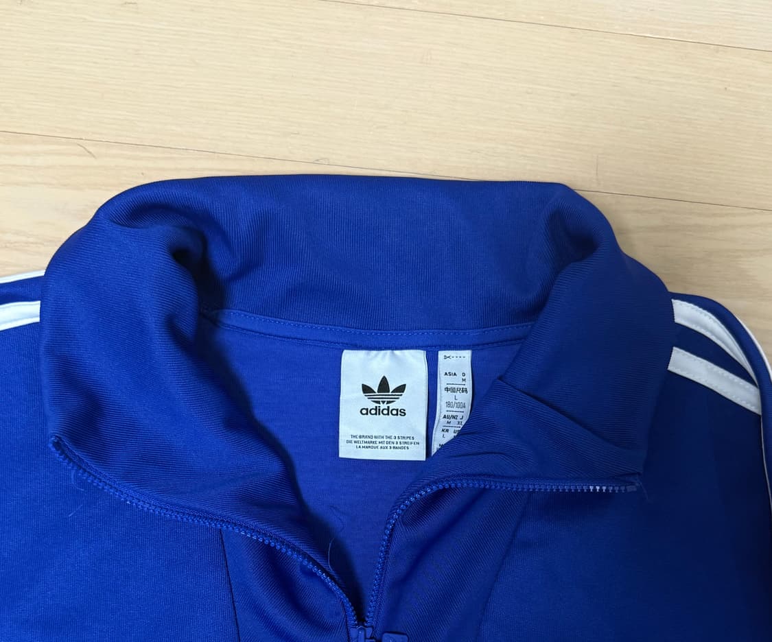아디다스 파란색 반집업 상품이미지3