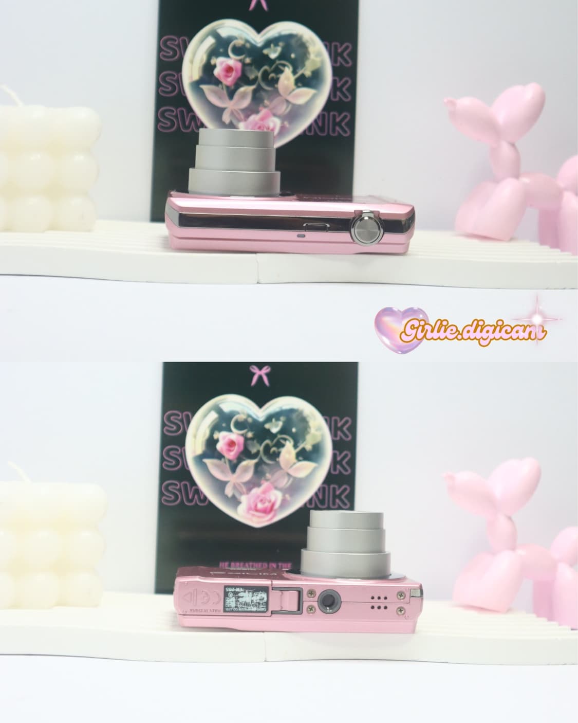 코르티스 디카!)  카시오 엑슬림 zs5 베이핑크 CASIO ZS-5 상품이미지2