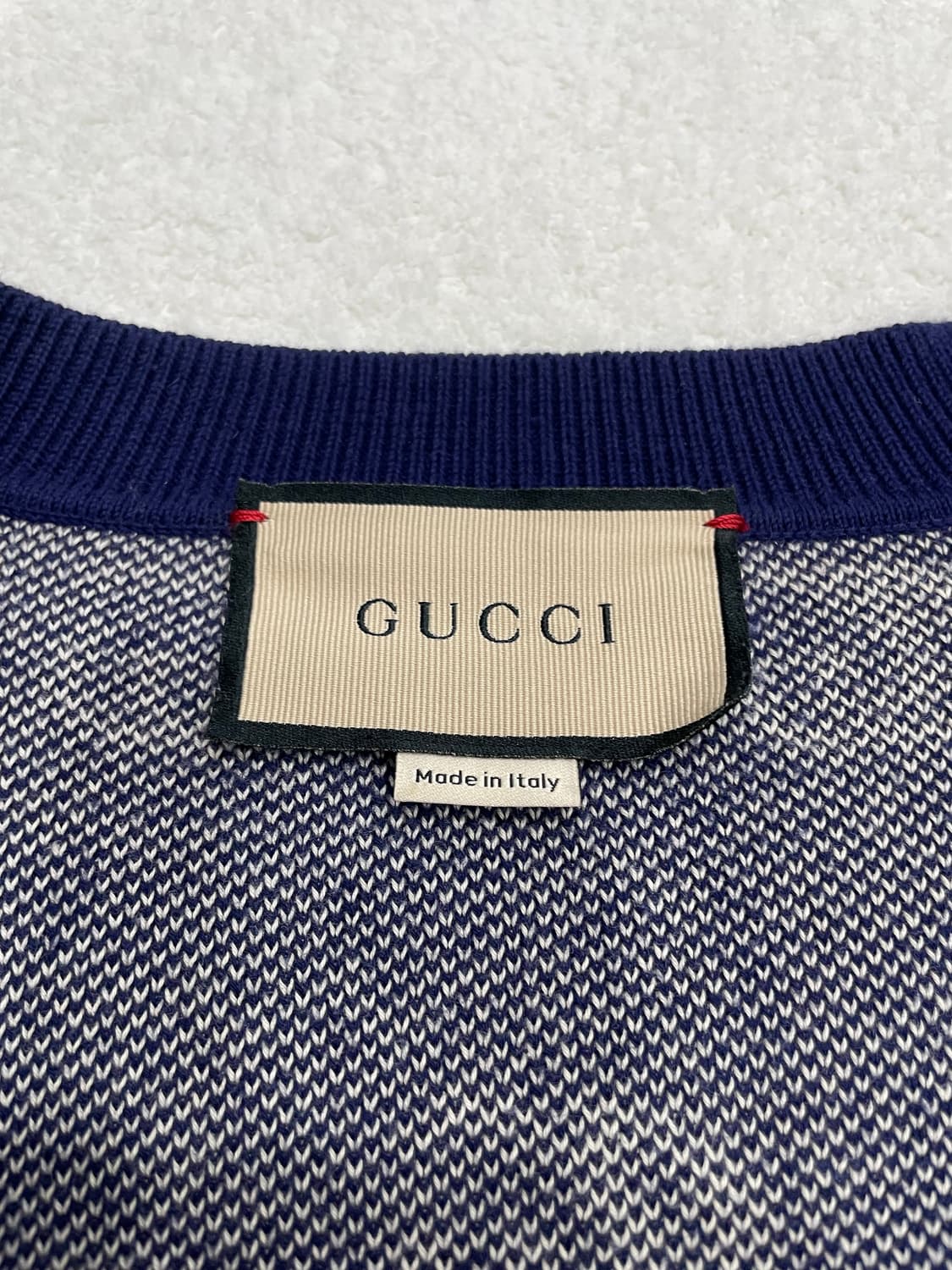 [ S+급 ] 구찌 GG 자카드 금장 울 가디건 전재준 가디건 상품이미지2