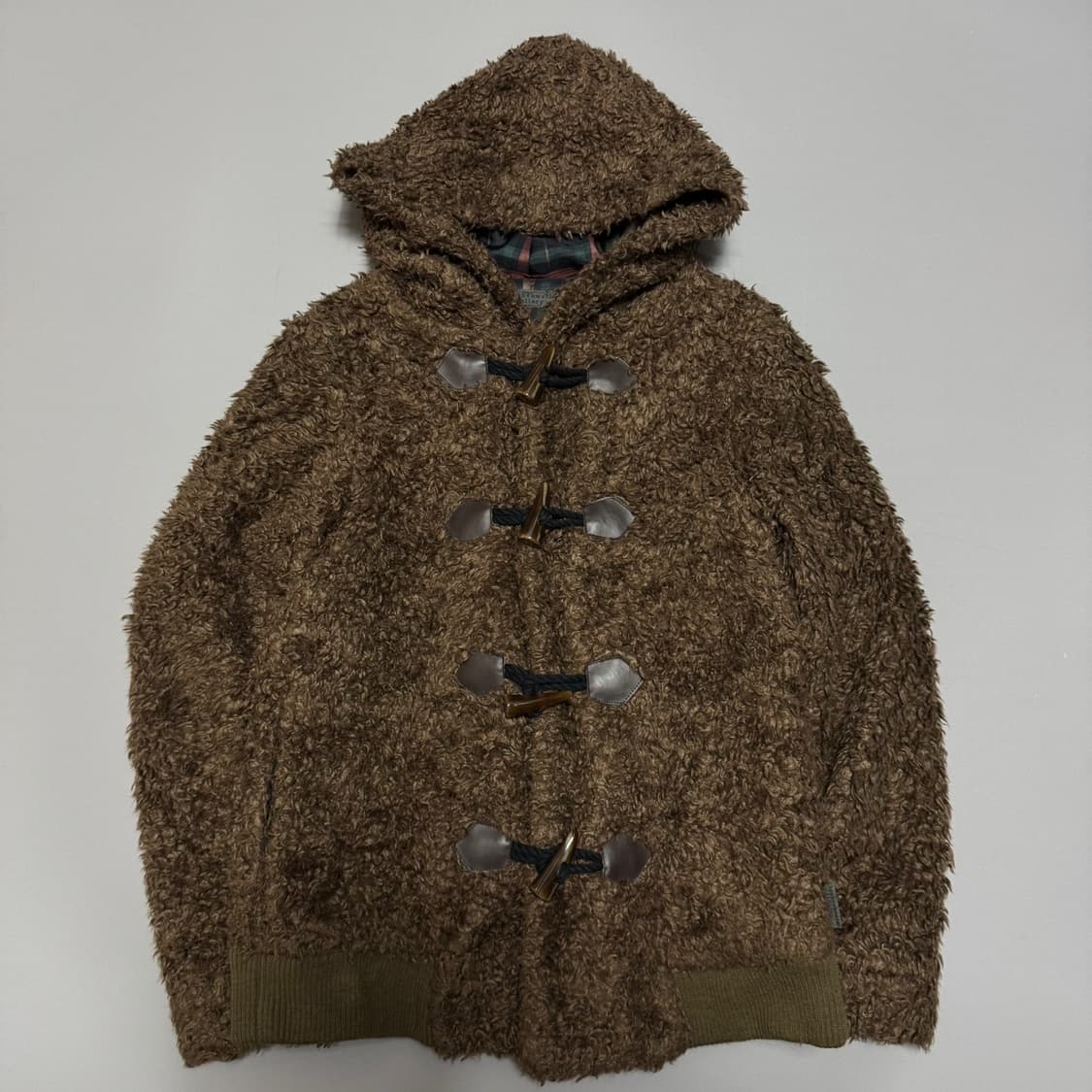 Ehyphenworld Gallery 브라운 덤블 토글 버튼 쇼트 자켓 상품이미지6