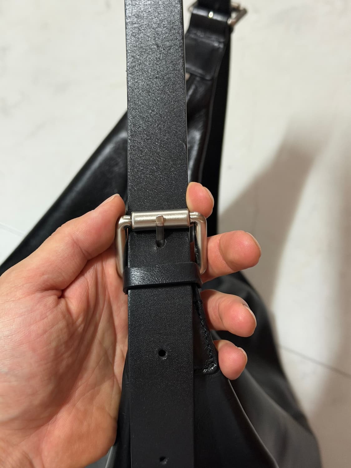 토니웩 풀그레인레더 숄더백 라지 상품이미지7