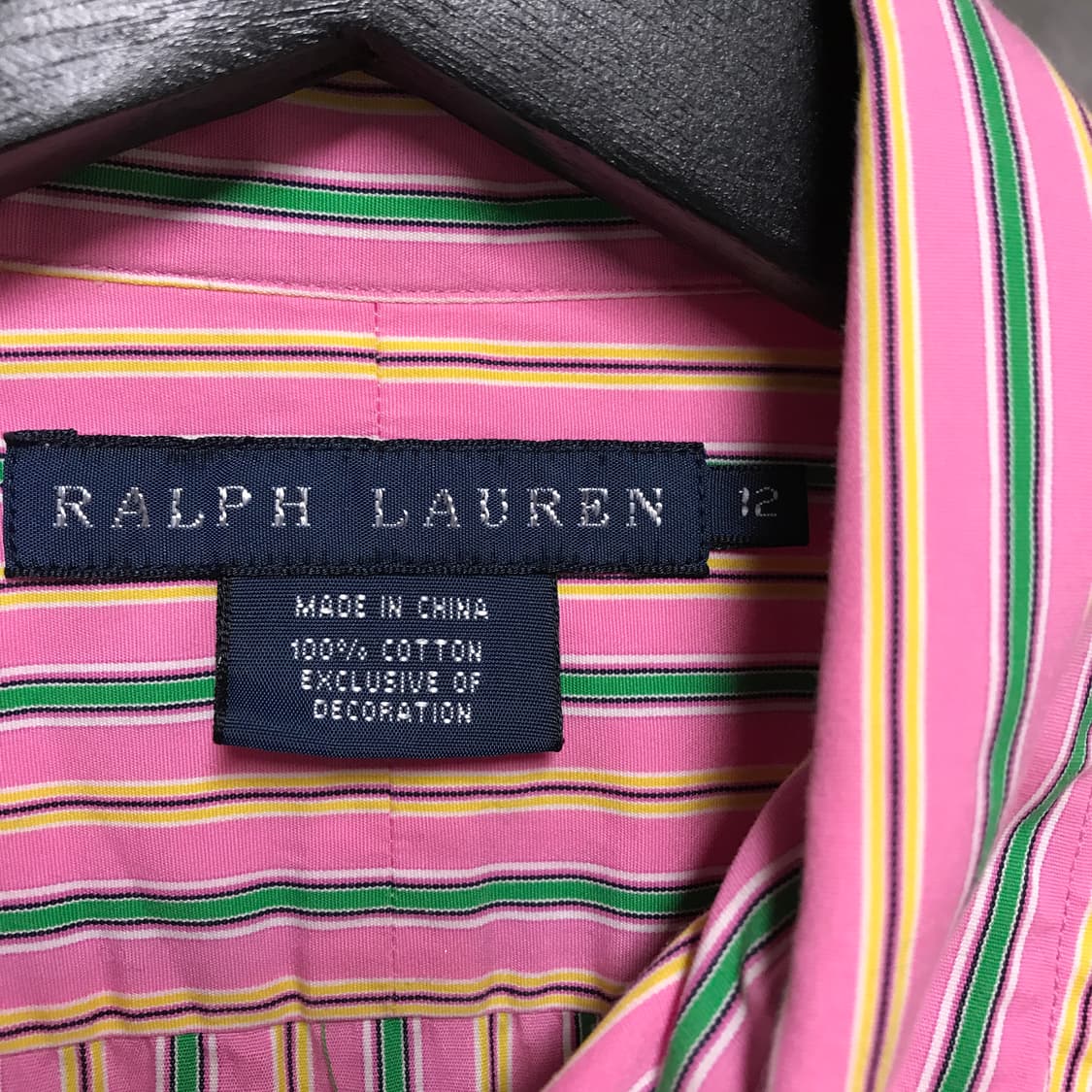 폴로 랄프로렌 스트라이프 셔츠 12(W) 상품이미지4