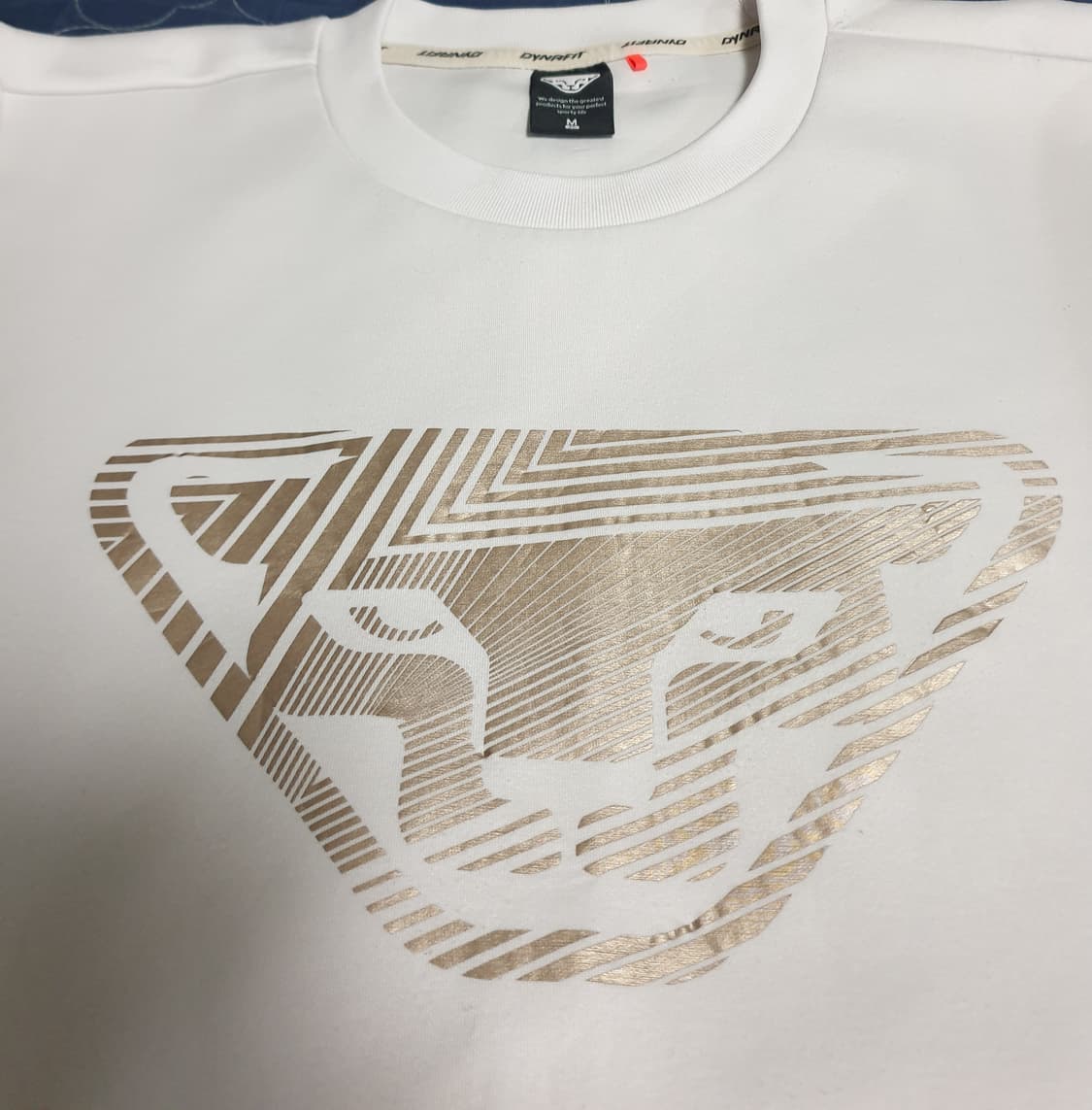 다이나핏 빅로고 플리스 맨투맨 (블랙 /화이트) M 2종류 상품이미지6