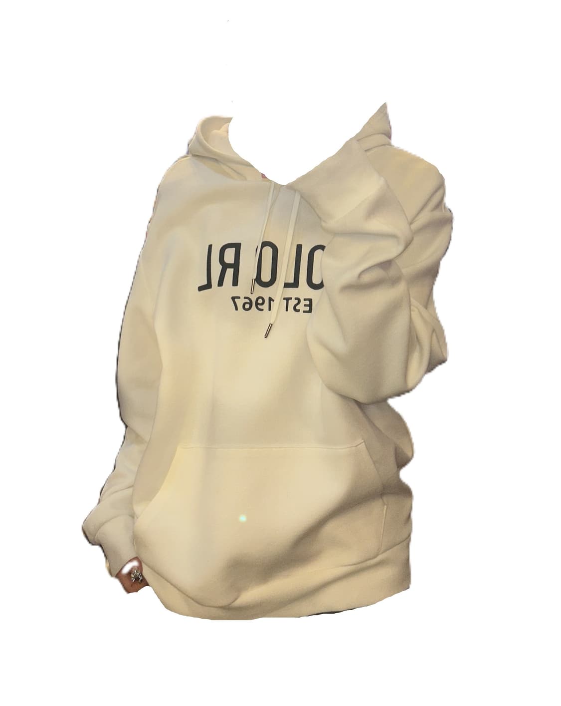 폴로 랄프 로렌 후드 집업 화이트 상품이미지1