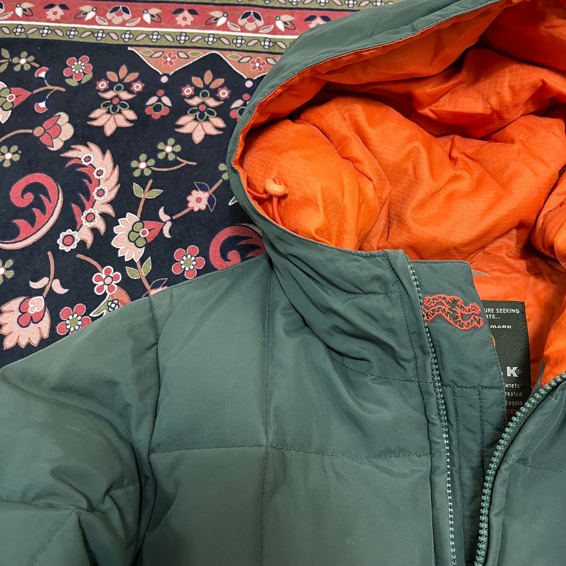 에어워크 아웃도어 후드 패딩 점퍼 M/95 상품이미지5