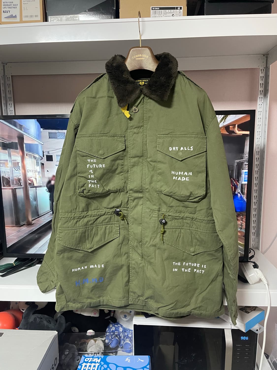 2XL)휴먼메이드 필드자켓 올리버 드랩 상품이미지1