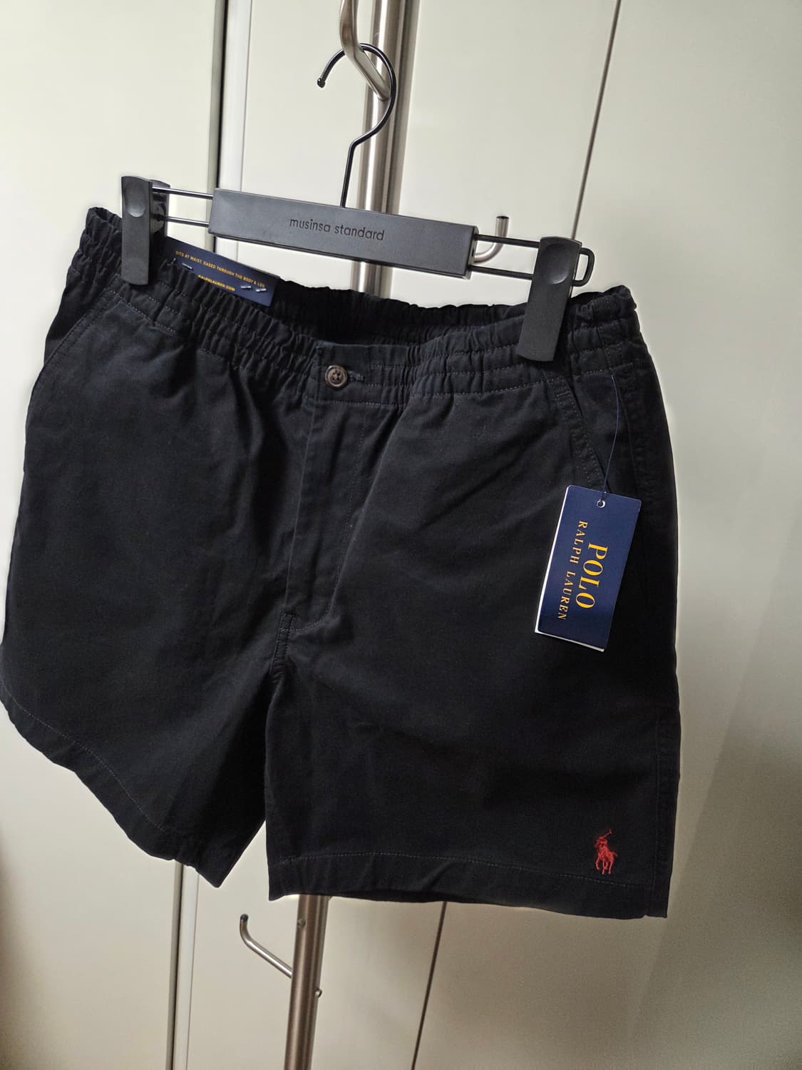 폴로 랄프로렌 프렙스터 반바지 블랙 상품이미지3