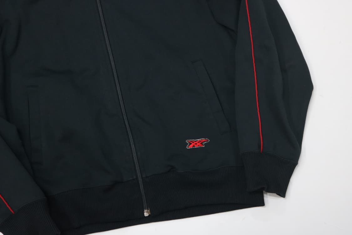 ASICS 아식스 빈티지 레드 라인 블랙 트랙탑 L 상품이미지4