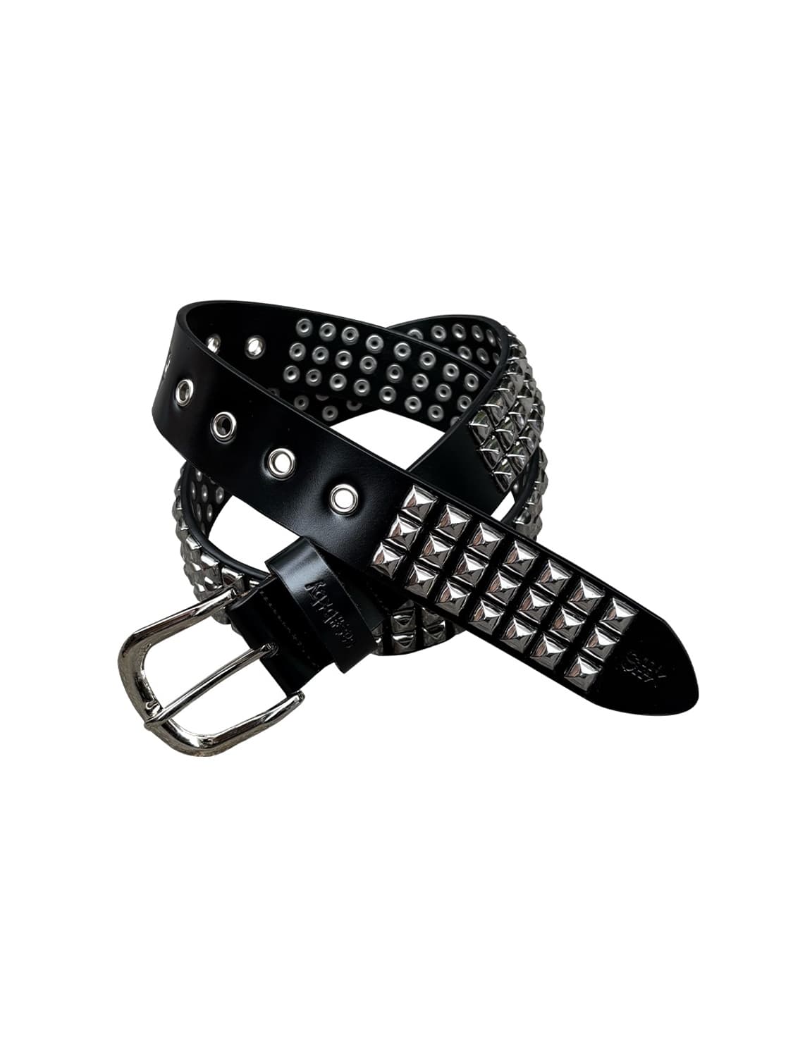 [구해요] STUDDED LEATHER BELT 1 Size 상품이미지1