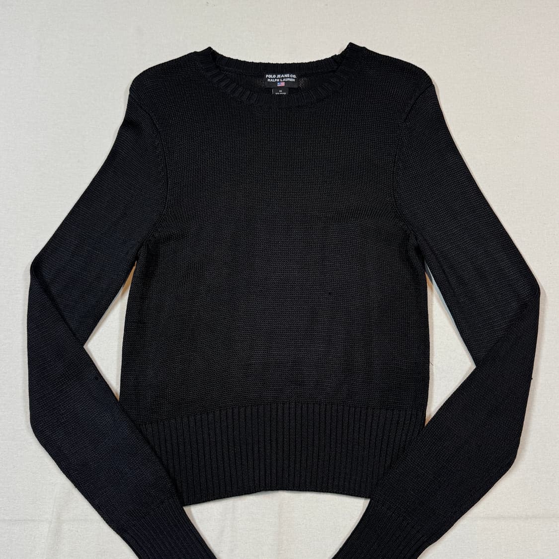 M) 폴로 랄프로렌 진스 레이온 라운드넥 긴팔 니트 상품이미지2