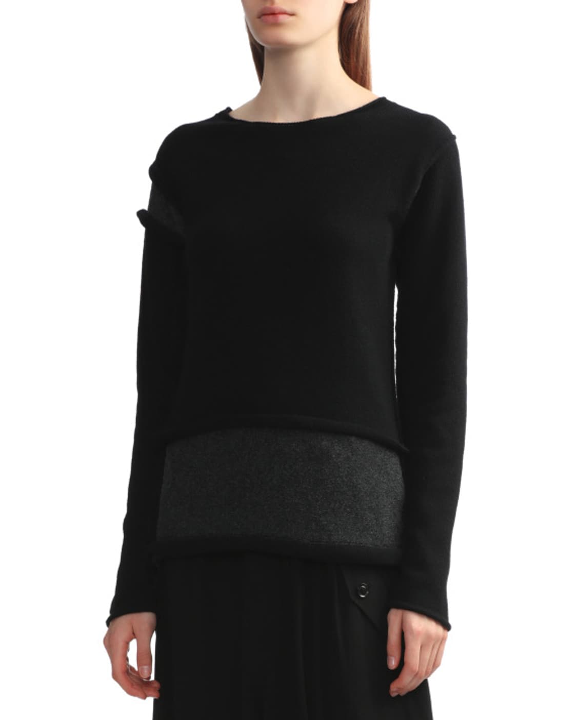 요지 야마모토 Y’s Ripped Pullover 울 스웨터 상품이미지1