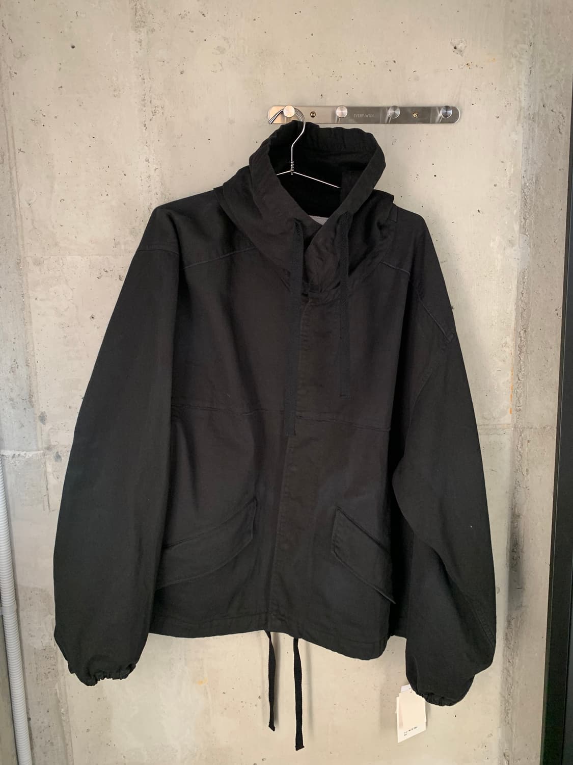 Ancellm 안셀름 드릴 후드 자켓 상품이미지1