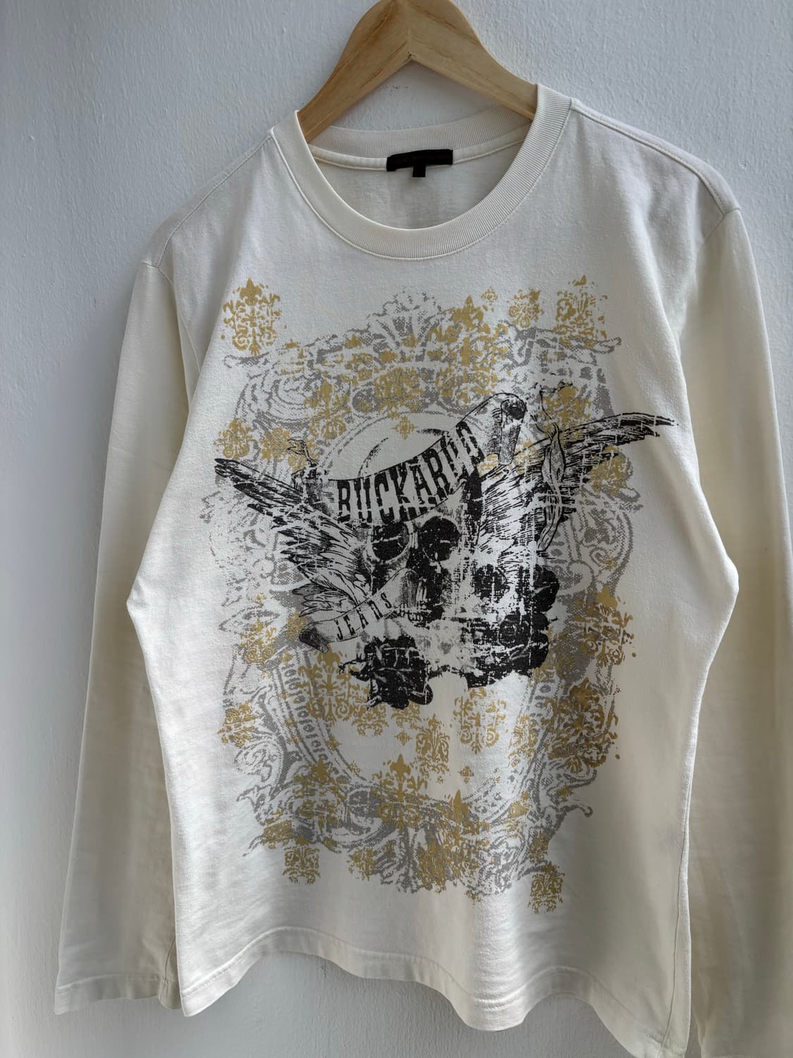 Buckaroo Ivory Graphic Long Sleeve  상품이미지4