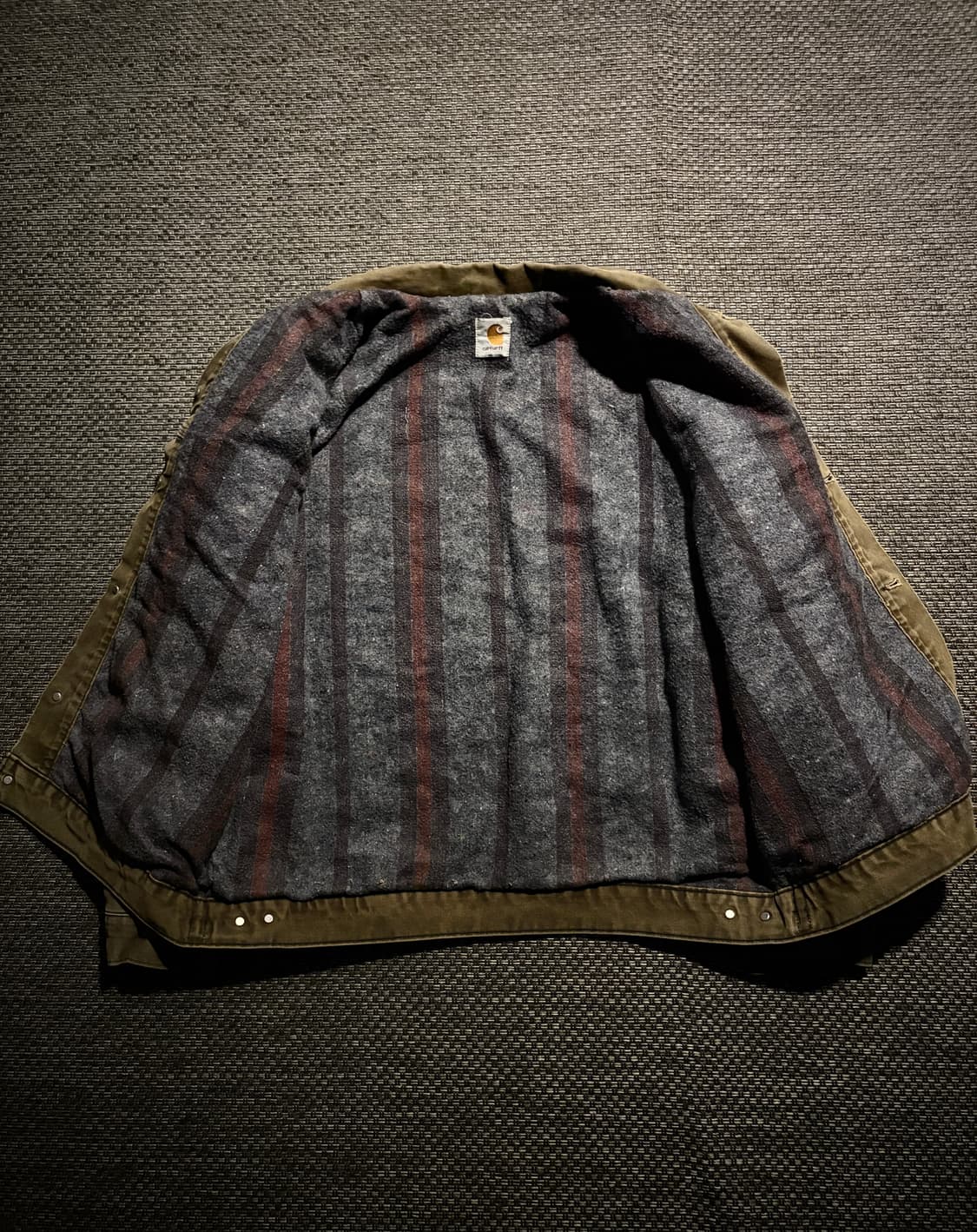 80s 칼하트 트러커 JB182 BARK L USA🇺🇸 상품이미지7