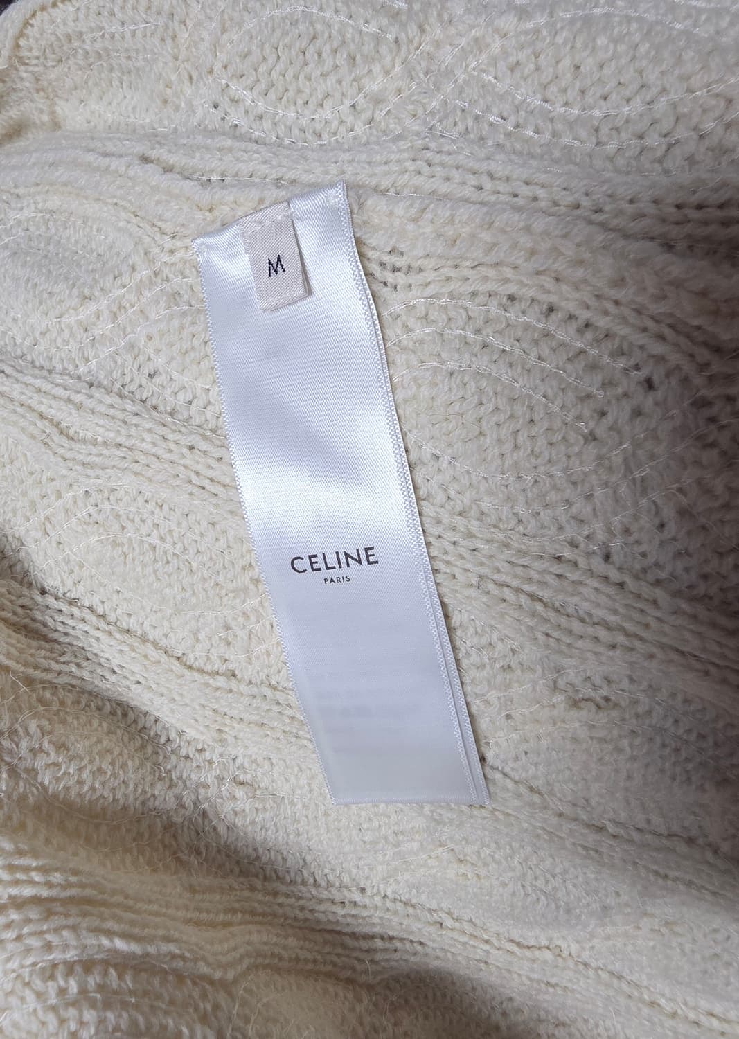 [강동원Exo세훈착용] 셀린느 SS20 런웨이 울 시퀸 가디건 M !!! 상품이미지10