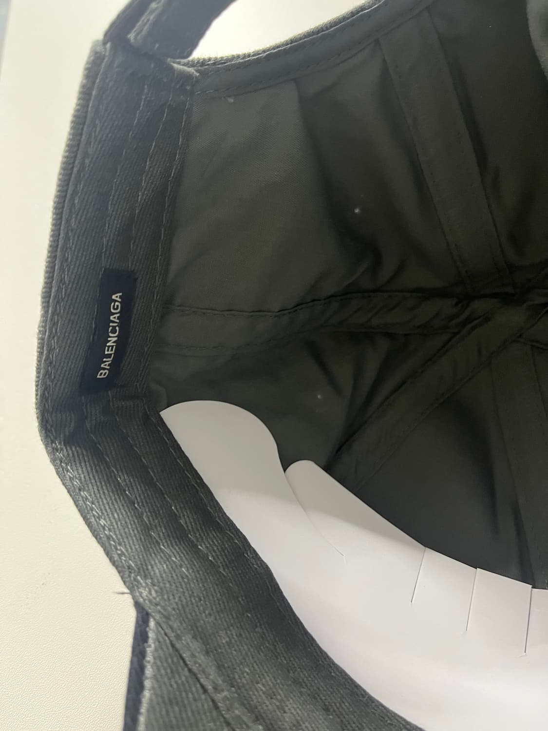 발렌시아가 유니티 볼캡 차콜 상품이미지6