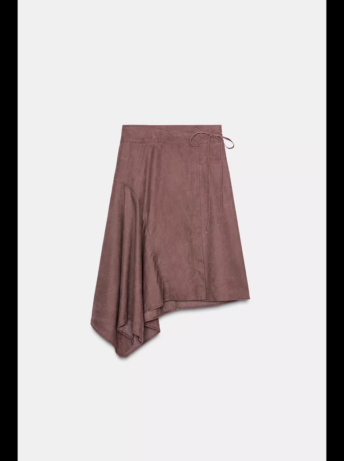 자라 언발 랩스커트 상품이미지3