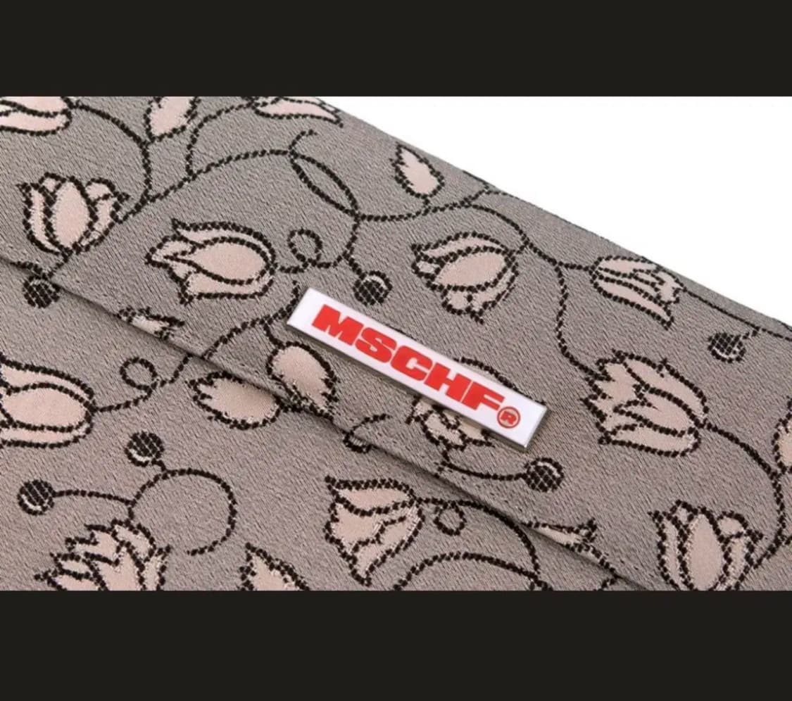 미스치프 이브닝백 자카드 플라워 상품이미지2