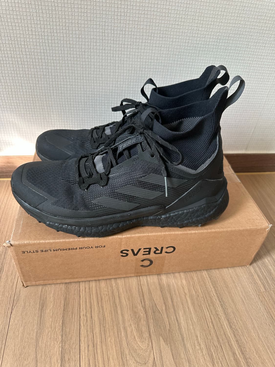 아디다스 테렉스 프리 하이커 2 트레킹화 트리플블랙 285 상품이미지1