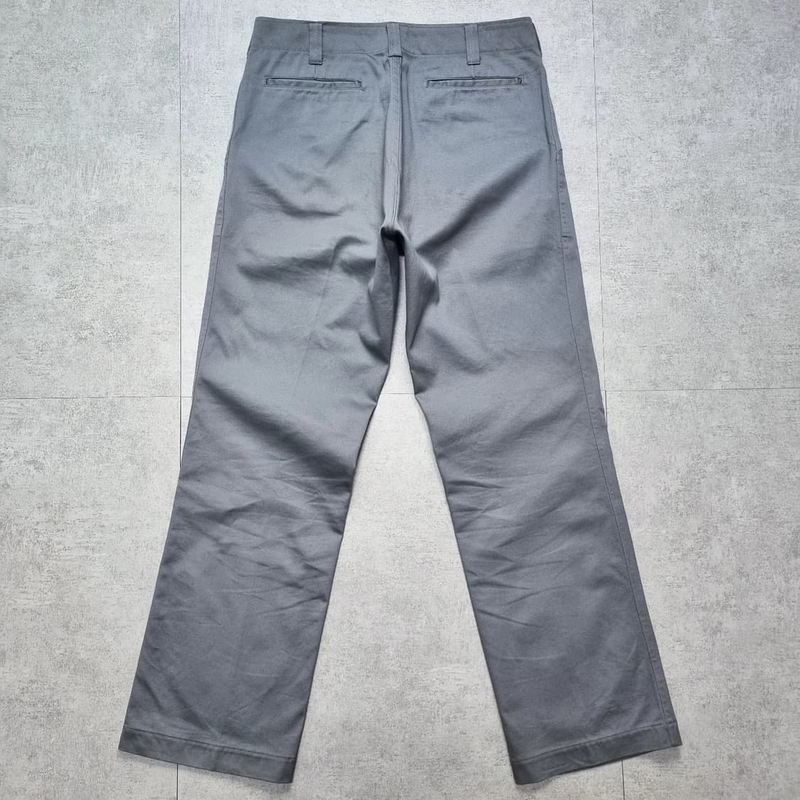 80s jpn Cotton 100 Grey Work Pants 33 sz 상품이미지8