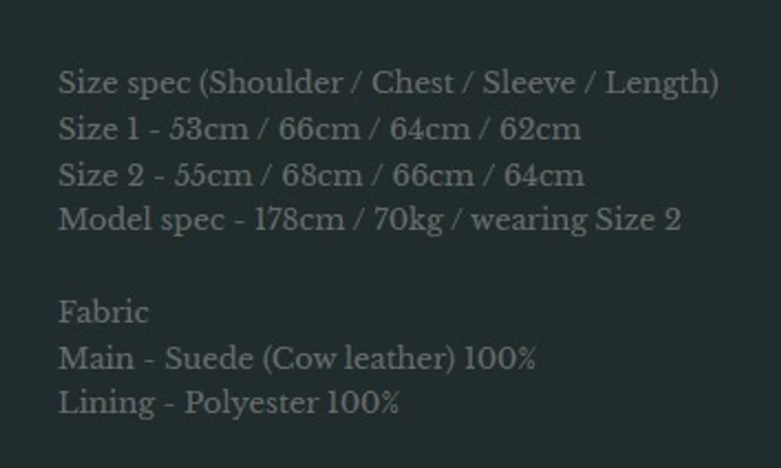 [1] 언더마이카 불꽃 자켓 (파이어웍스 자켓) 블랙 스웨이드 팝니다 상품이미지3