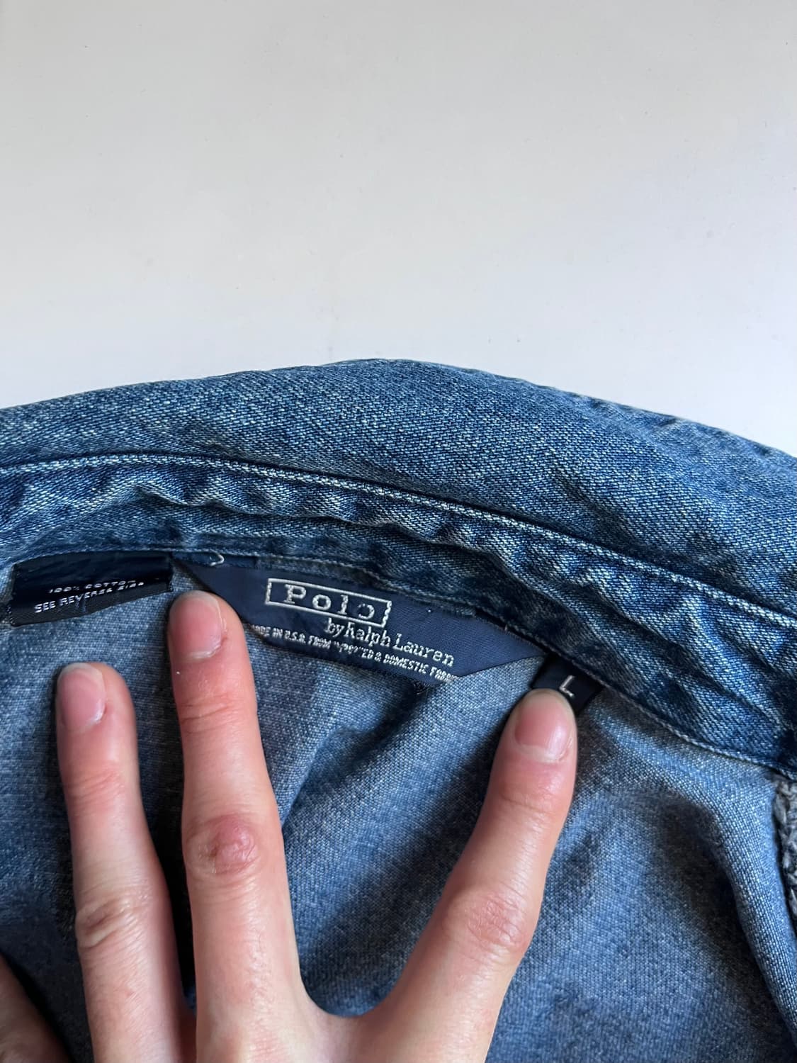 90s usa 폴로 베이포트 자켓(포니로고X) 상품이미지4