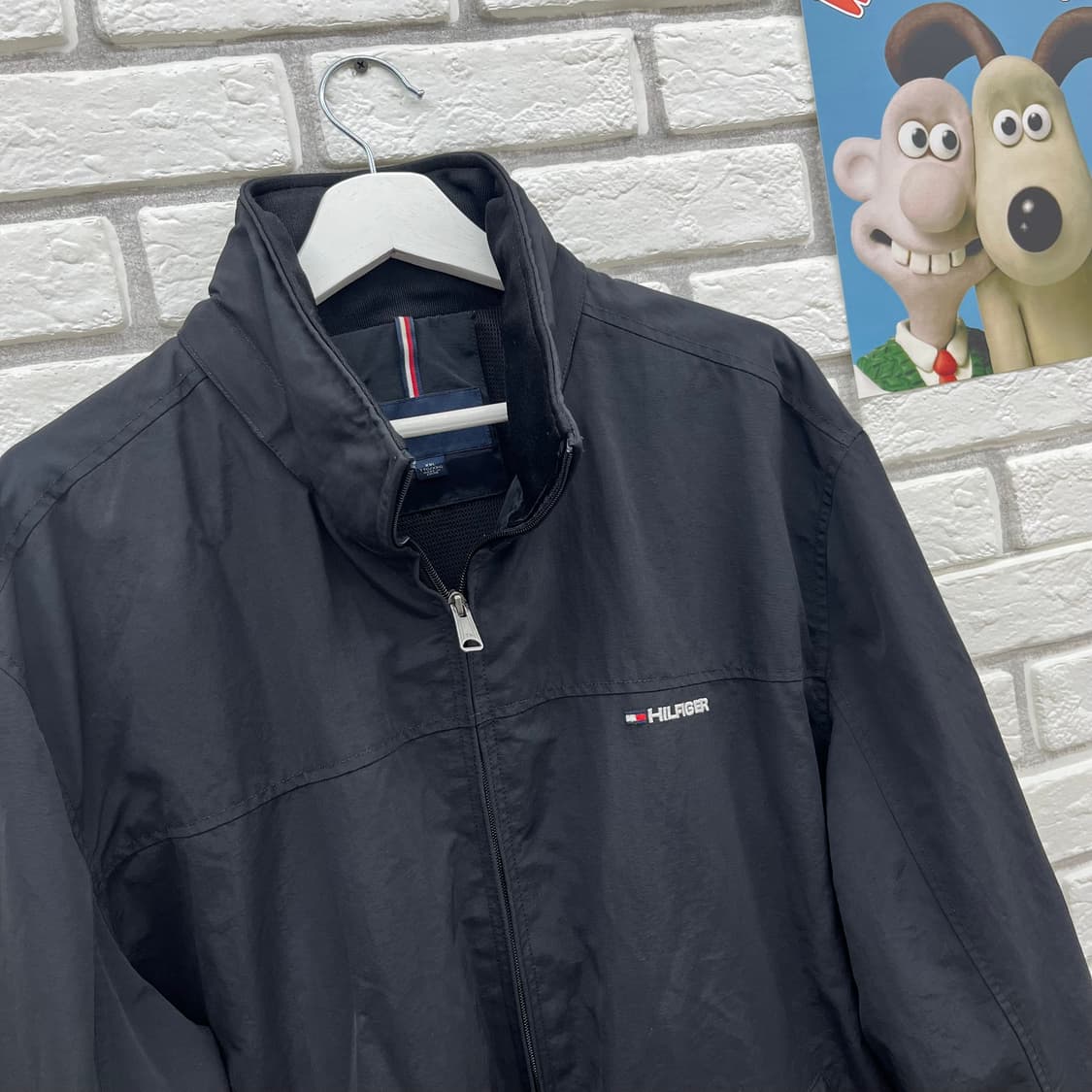 타미힐피거 블랙 바람막이 자켓-2XL 110 상품이미지2
