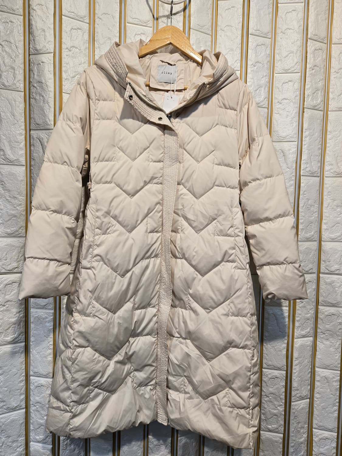 클리지 여성 오리털패딩 롱패딩 FEER 상품이미지1