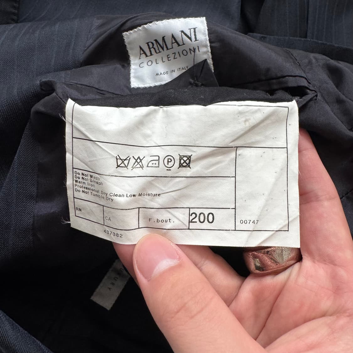 ARMANI 일본빈티지 블레이저 아르마니 블레이져 아르마니자켓 빈티지자켓 상품이미지6