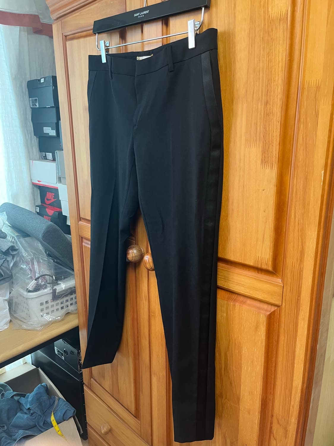 생로랑 에디시즌 르스모킹 턱시도 팬츠 상품이미지2