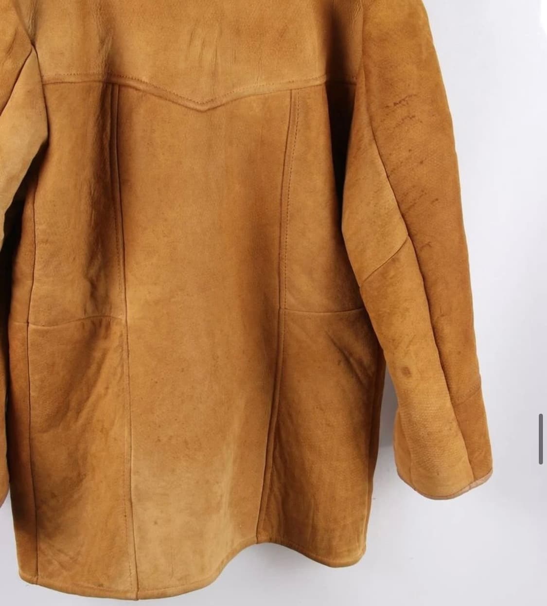 리얼 쉽스킨 빈티지 무스탕 자켓 (드라이완료) 상품이미지8