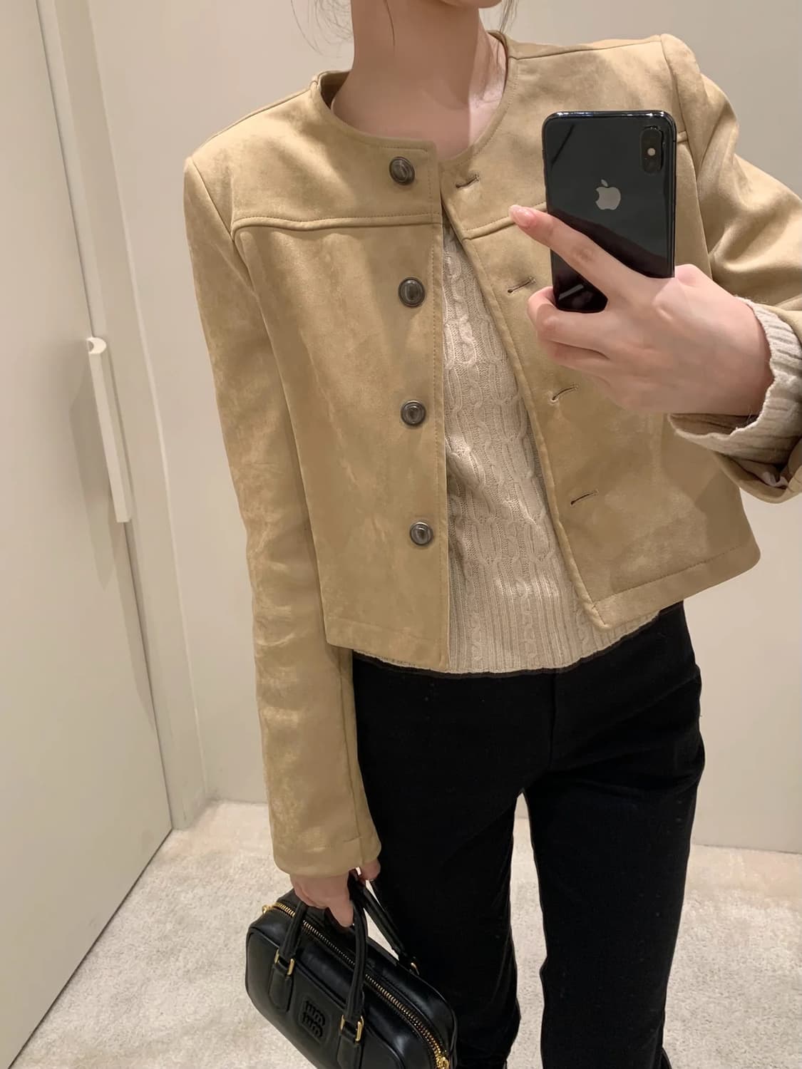 제니오 베니 스웨이드 자켓 상품이미지3