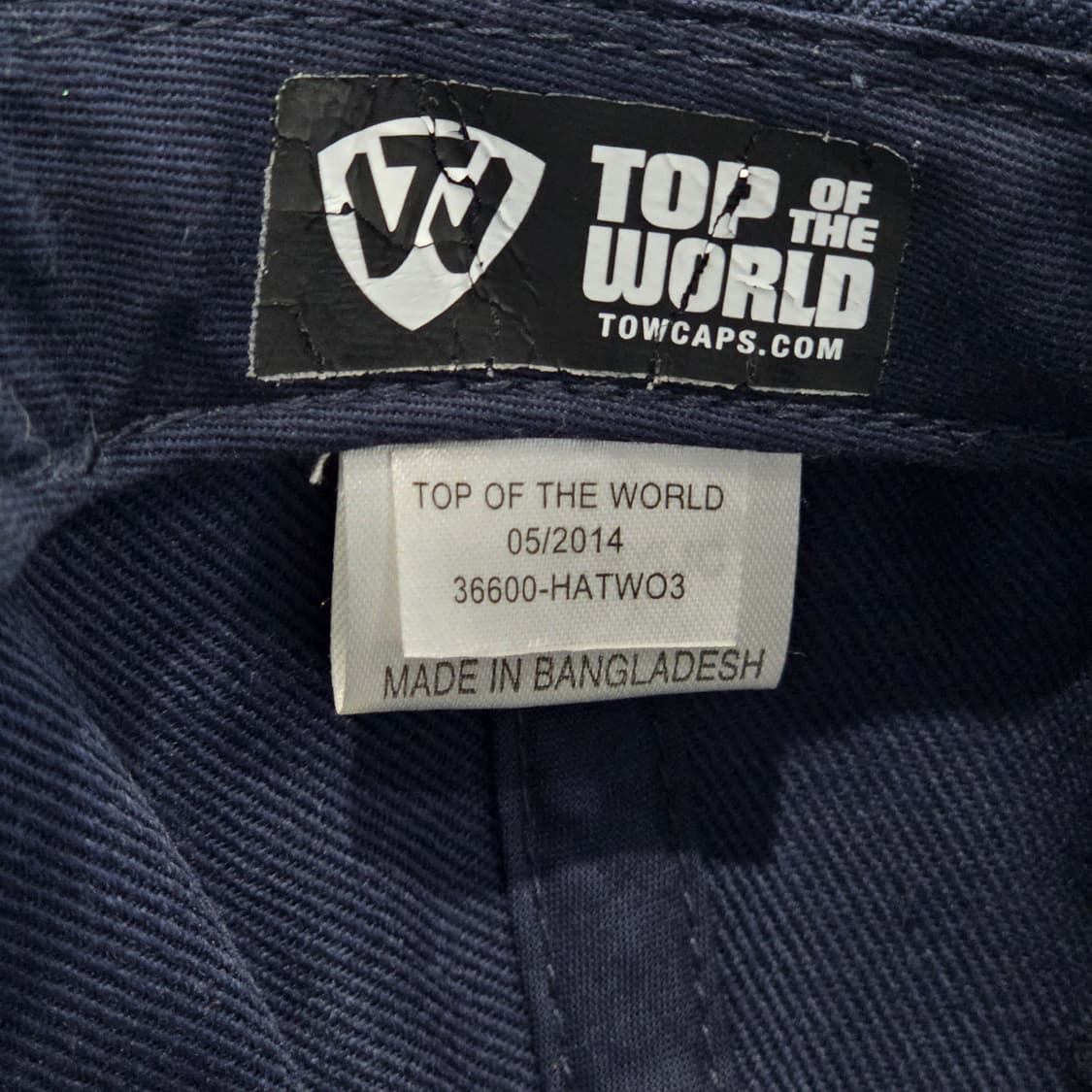 L6-1:탑오브더월드 하와이 플래그 네이비 스냅백(56-59) 상품이미지8