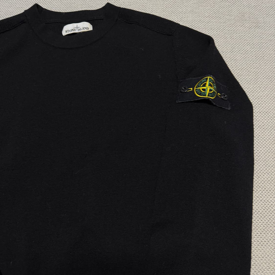 스톤아일랜드 와펜 라운드 니트 상품이미지4