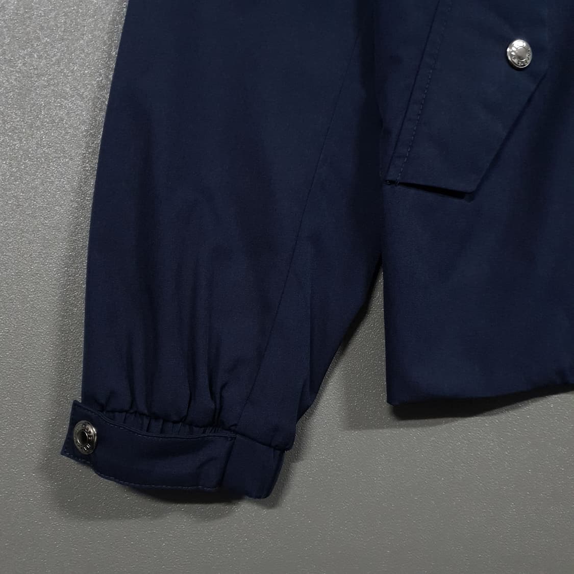 M (95) 헤지스 골프 신형 23FW 방풍 지퍼 포켓 스윙 블루종 자켓 상품이미지3