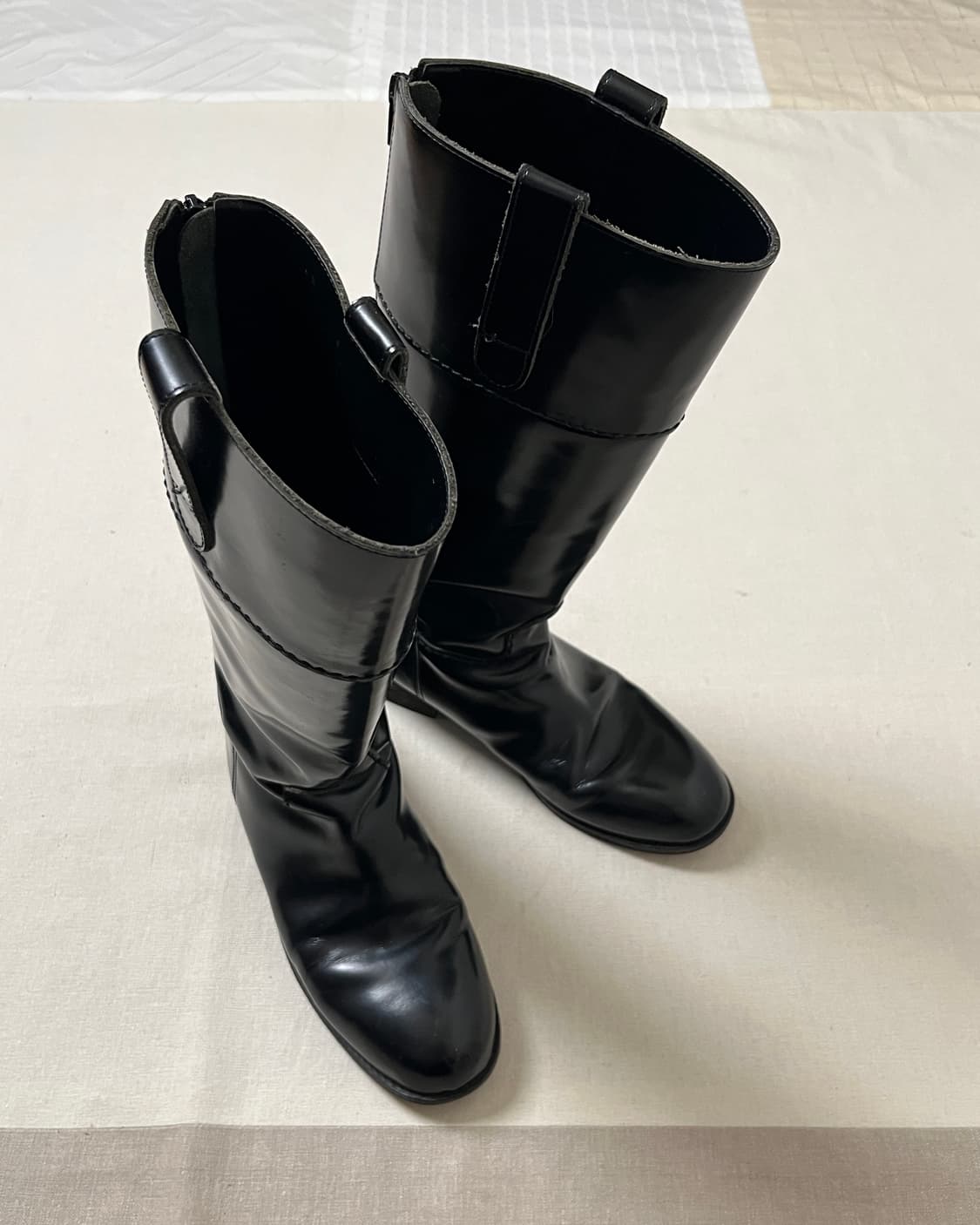 준야와타나베 글로시 롱부츠 junya watanabe 꼼데가르송 상품이미지3