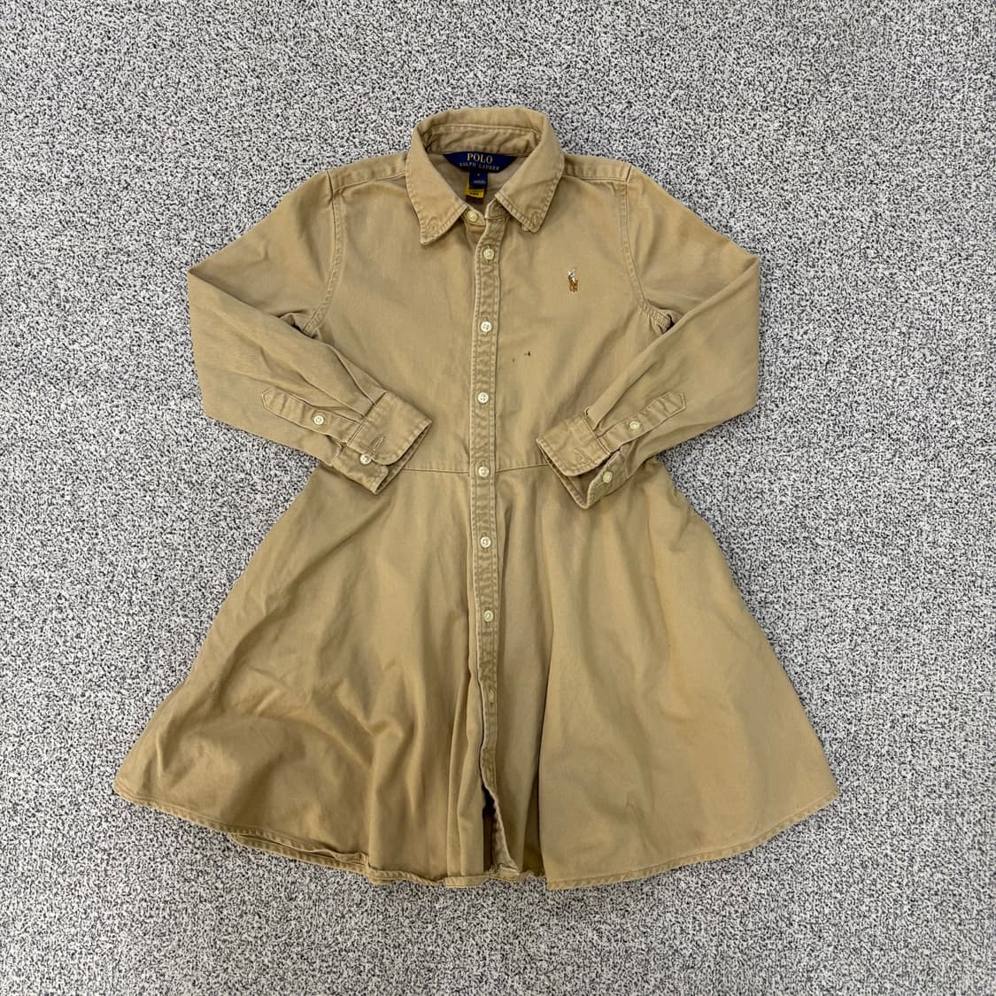 120 폴로 랄프로렌 여아 카라 원피스 0310J 상품이미지1