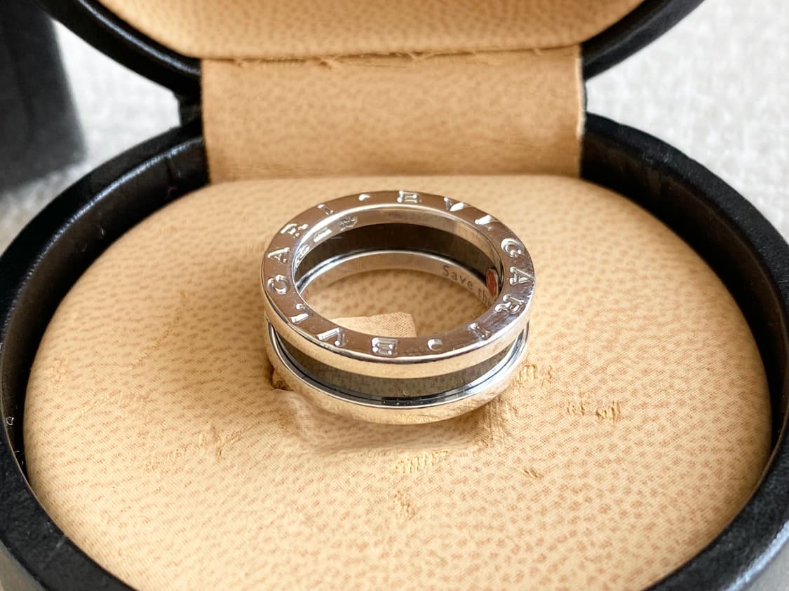 불가리 세이브더칠드런 반지 50호 스털링 실버 상품이미지3