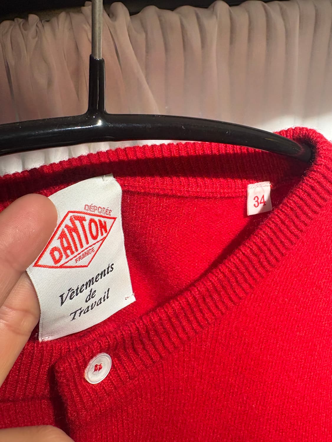 단톤 가디건 34사이즈 상품이미지3