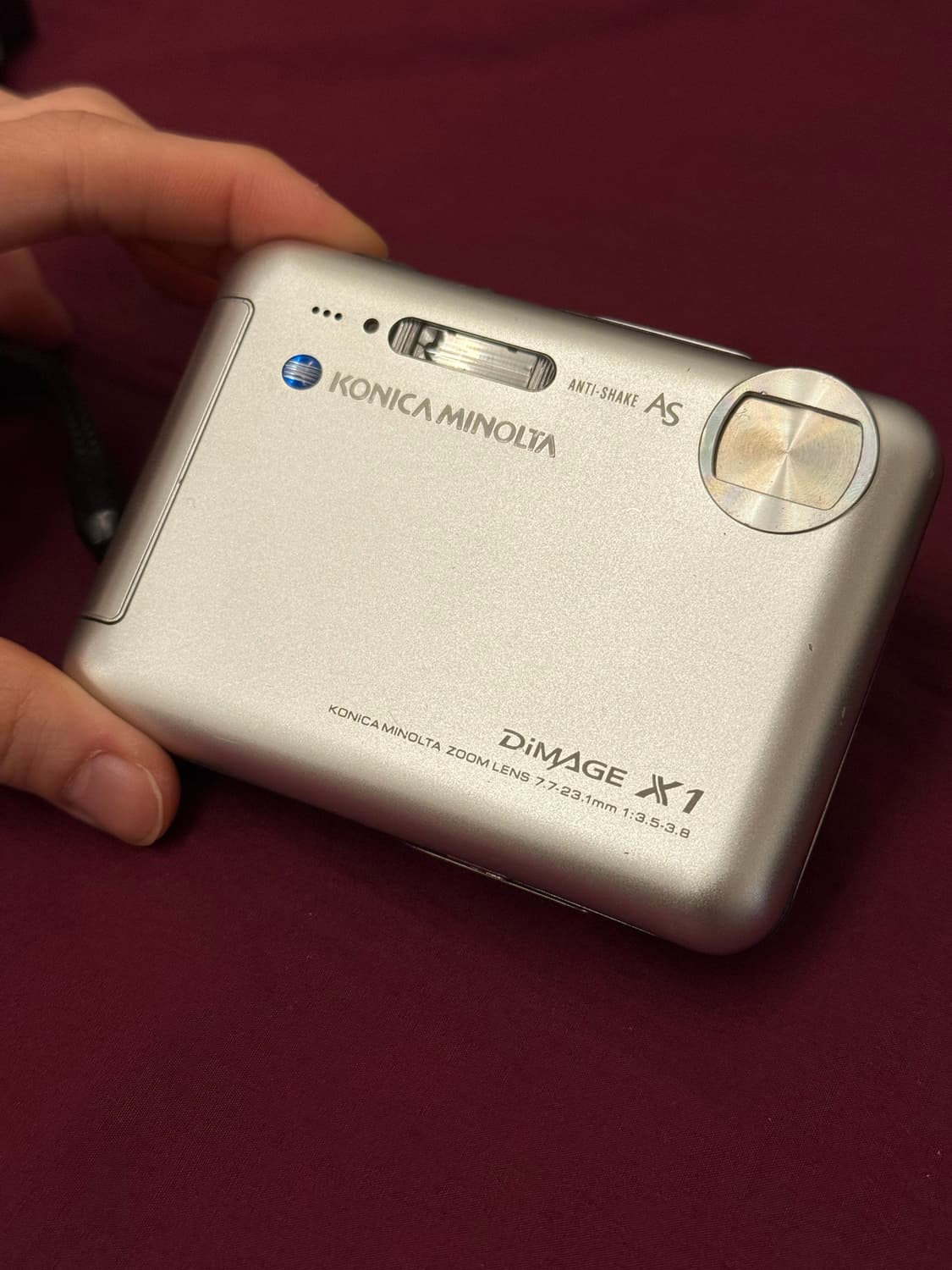 작례 O)코니카 미놀타 DiMAGE X1 디카 + 충전기 풀세트 상품이미지3