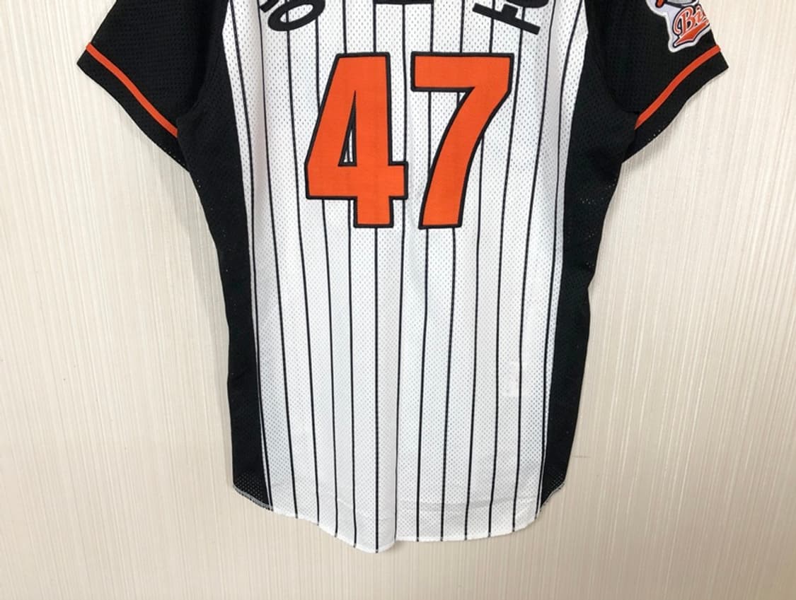 KBO 카멜레온어센틱 롯데자이언츠 구형선데이유니폼 85 #47 강민호 상품이미지10