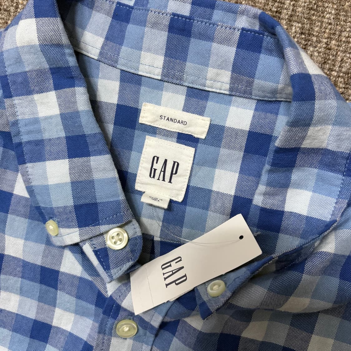 GAP 체크셔츠 상품이미지3