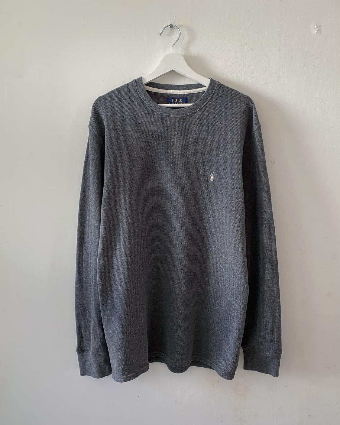 폴로 랄프로렌 와플 롱슬리브 상품이미지1